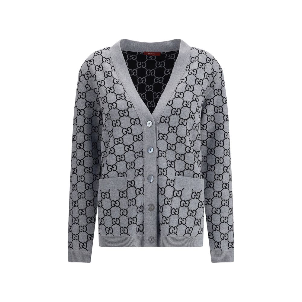 Gucci GG Supreme wendbare Strickjacke