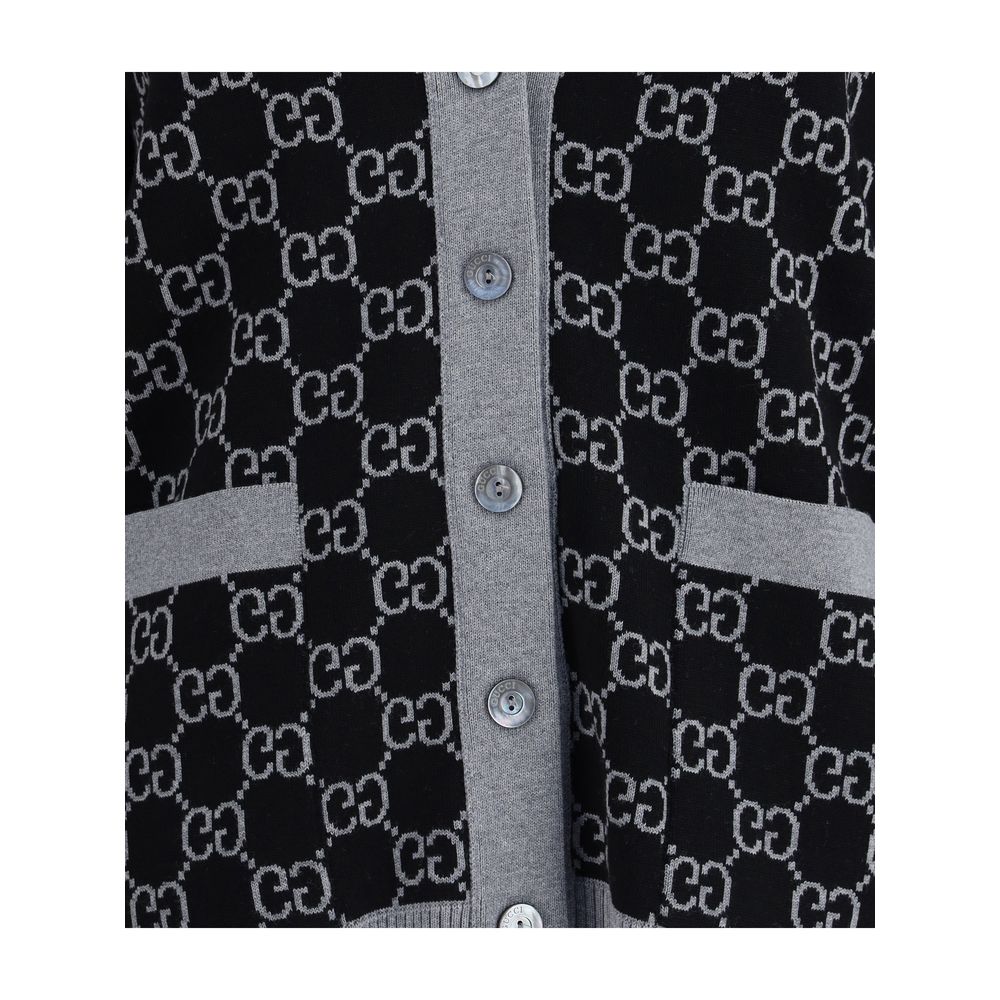 Gucci GG Supreme wendbare Strickjacke