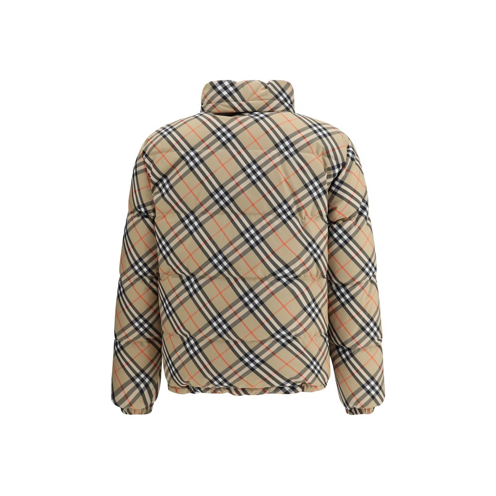 Burberry Karo-Daunenjacke
