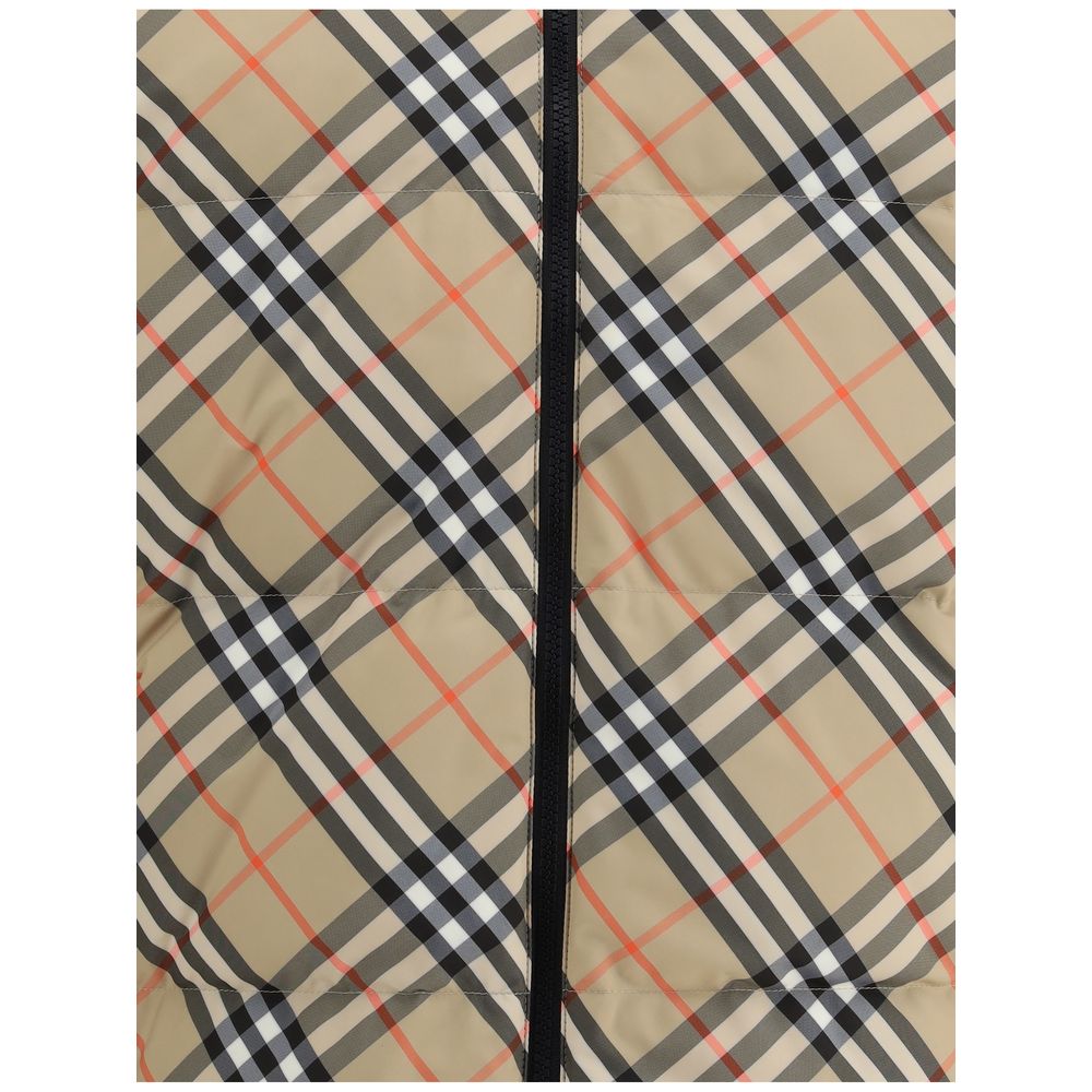 Burberry Karo-Daunenjacke