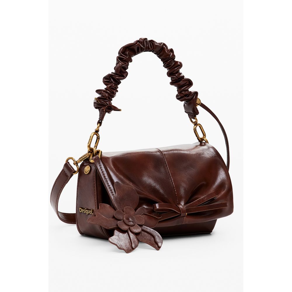 Desigual Braun Polyethylen Frauen Handtasche