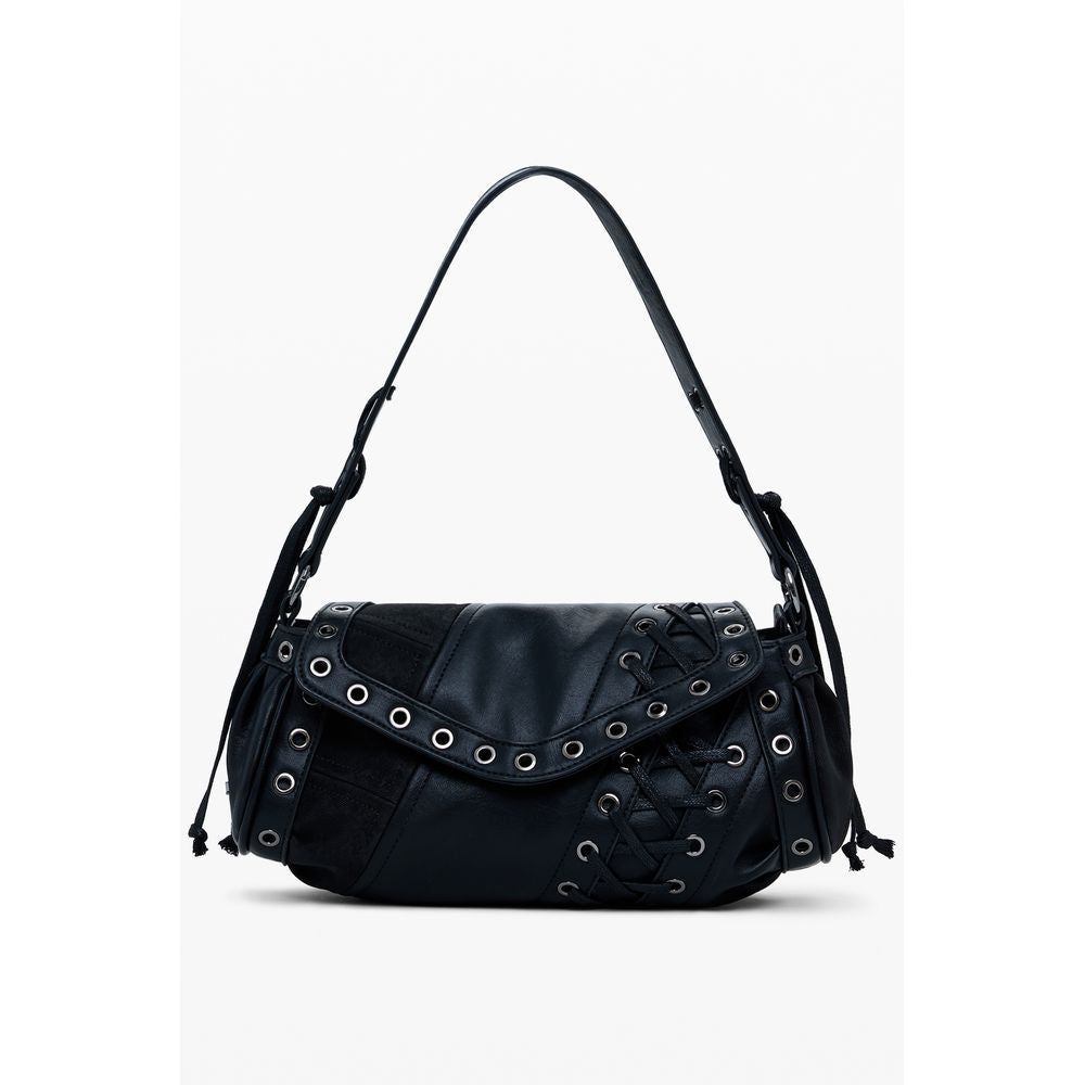 Desigual Schwarz Polyethylen Frauen Handtasche