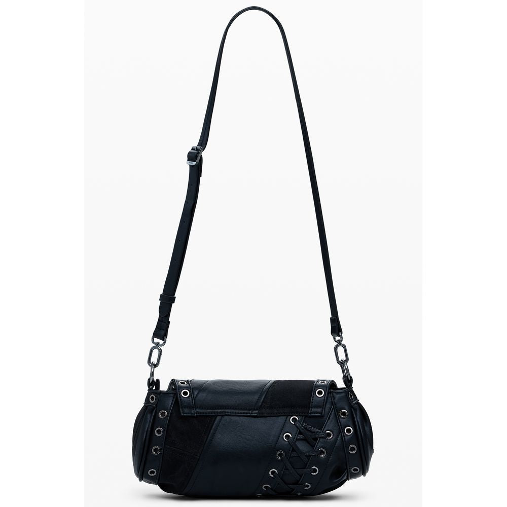 Desigual Schwarz Polyethylen Frauen Handtasche
