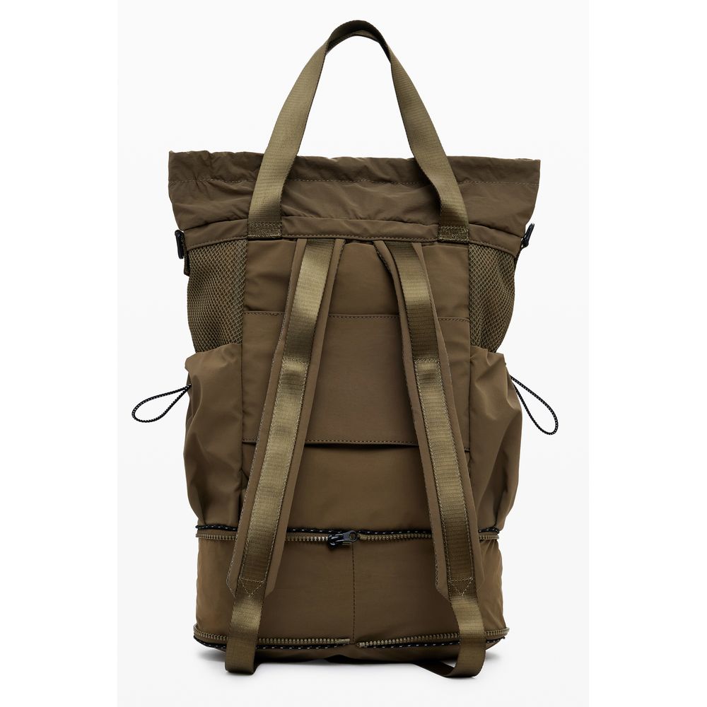 Desigual Grüne Polyester Damen Cabrio Handtasche