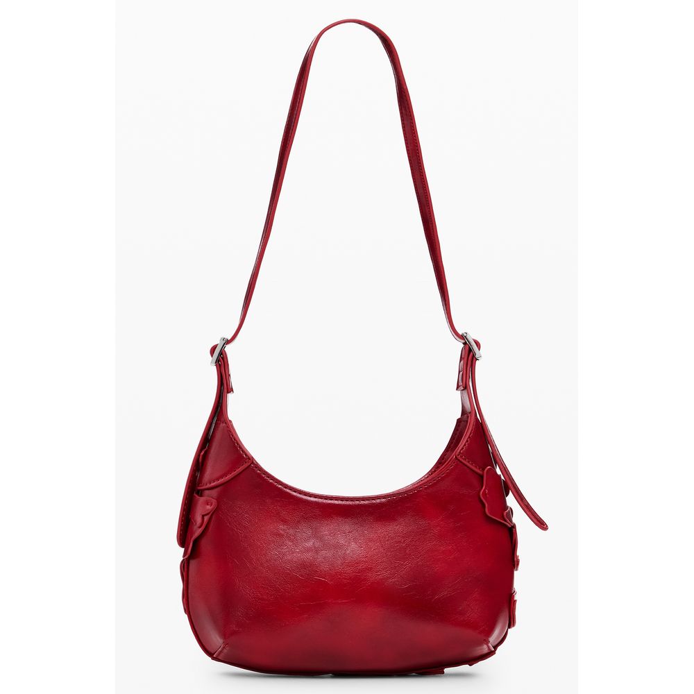 Desigual Rote Polyethylen Frauen Handtasche