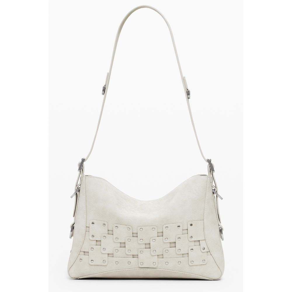 Desigual Beige Polyethylen Frauen Handtasche