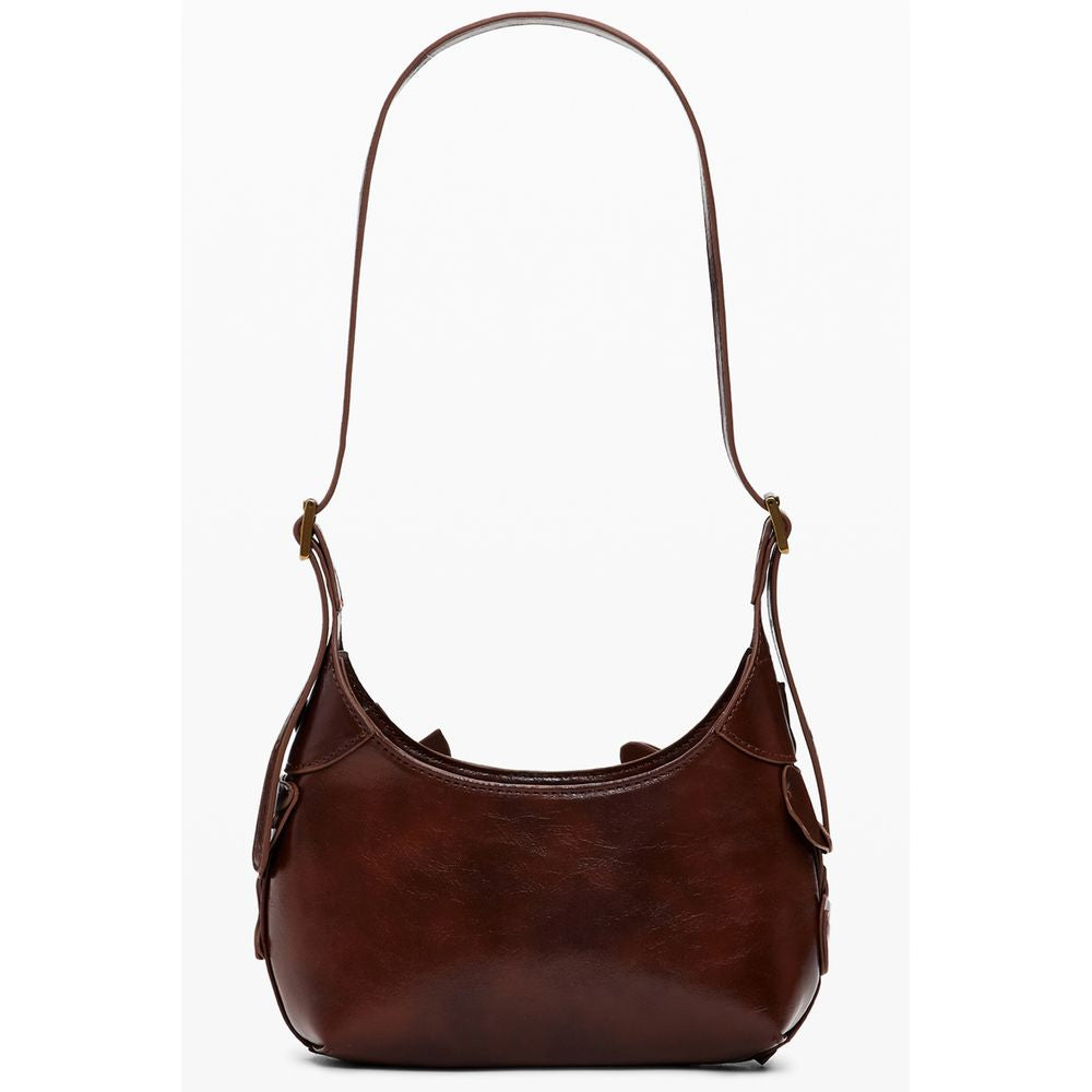 Desigual Braun Polyethylen Frauen Handtasche