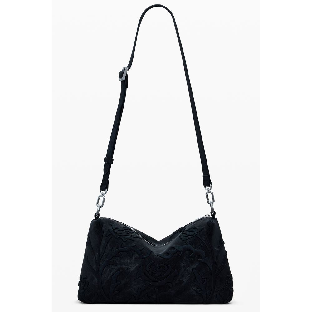 Desigual Schwarz Polyethylen Frauen Handtasche