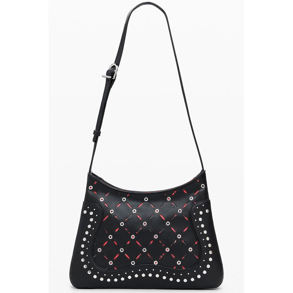 Desigual Schwarz Polyethylen Frauen Handtasche