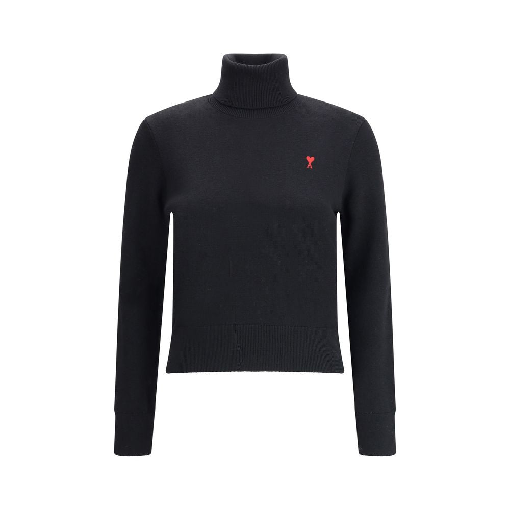 Ami Paris Ami De Coeur Rollkragenpullover