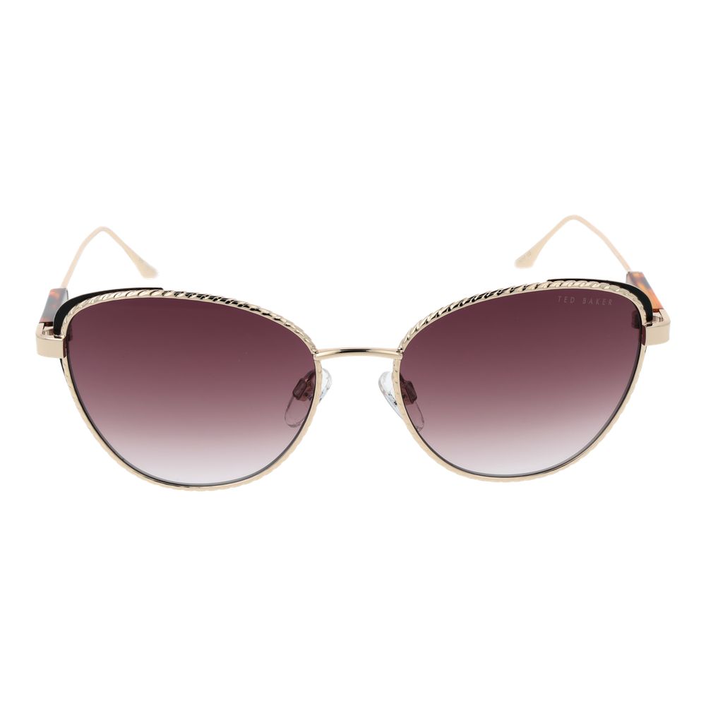 Ted Baker Gold Frauen Sonnenbrille