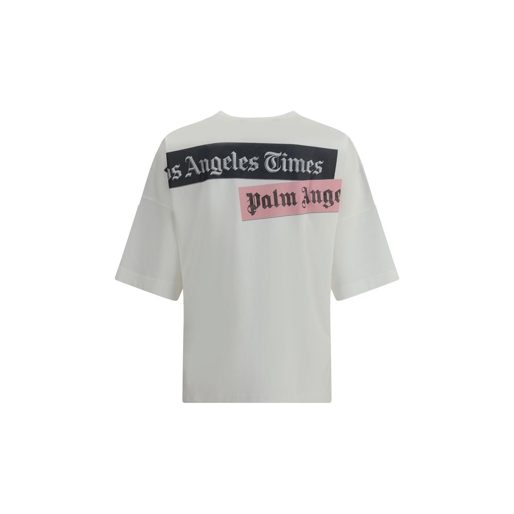 Palm Angels Paxlatimes Nachrichten T-Shirt