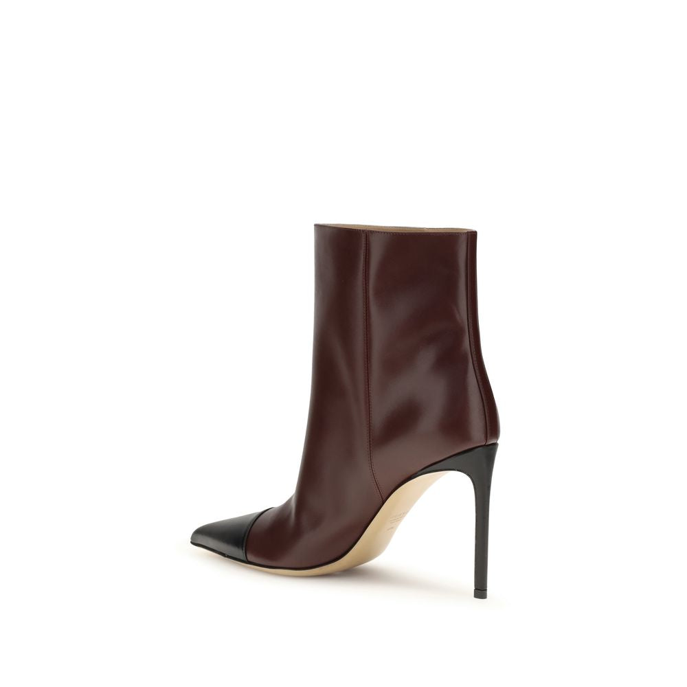 Francesco Russo Zweifarbige Ankle Boots