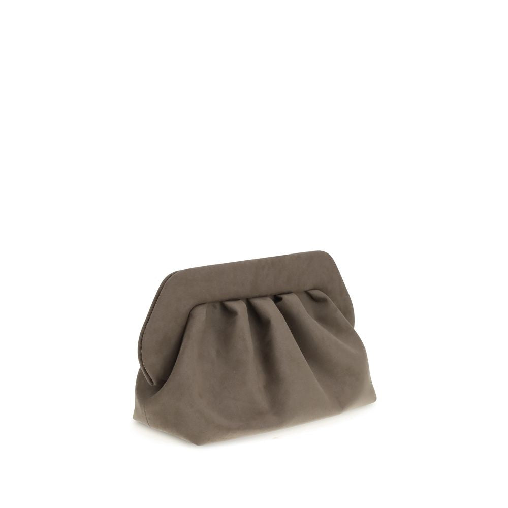 THEMOIRè Bios Wildleder Clutch Tasche