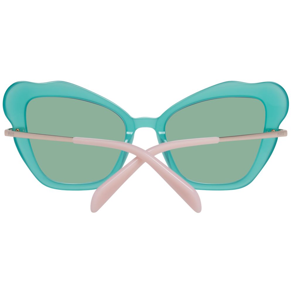 Emilio Pucci Türkis Frauen Sonnenbrille