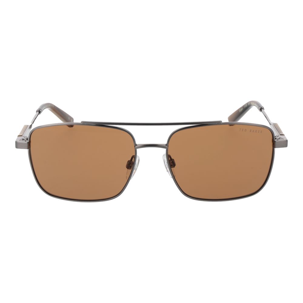Ted Baker Silberne Männer-Sonnenbrille