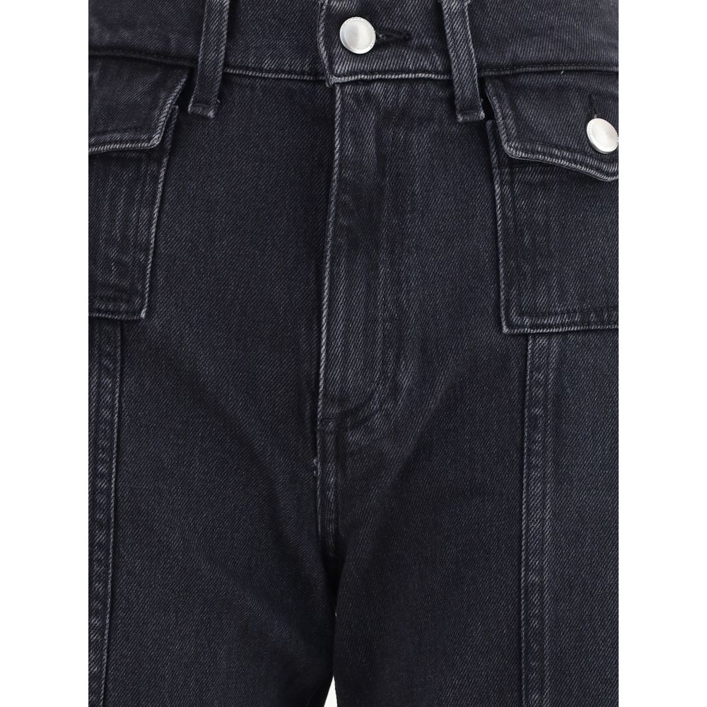 7FOR Lotta Jeans mit weitem Bein