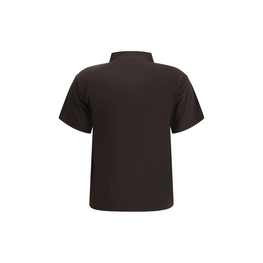 Margiela Halbtransparentes Polohemd