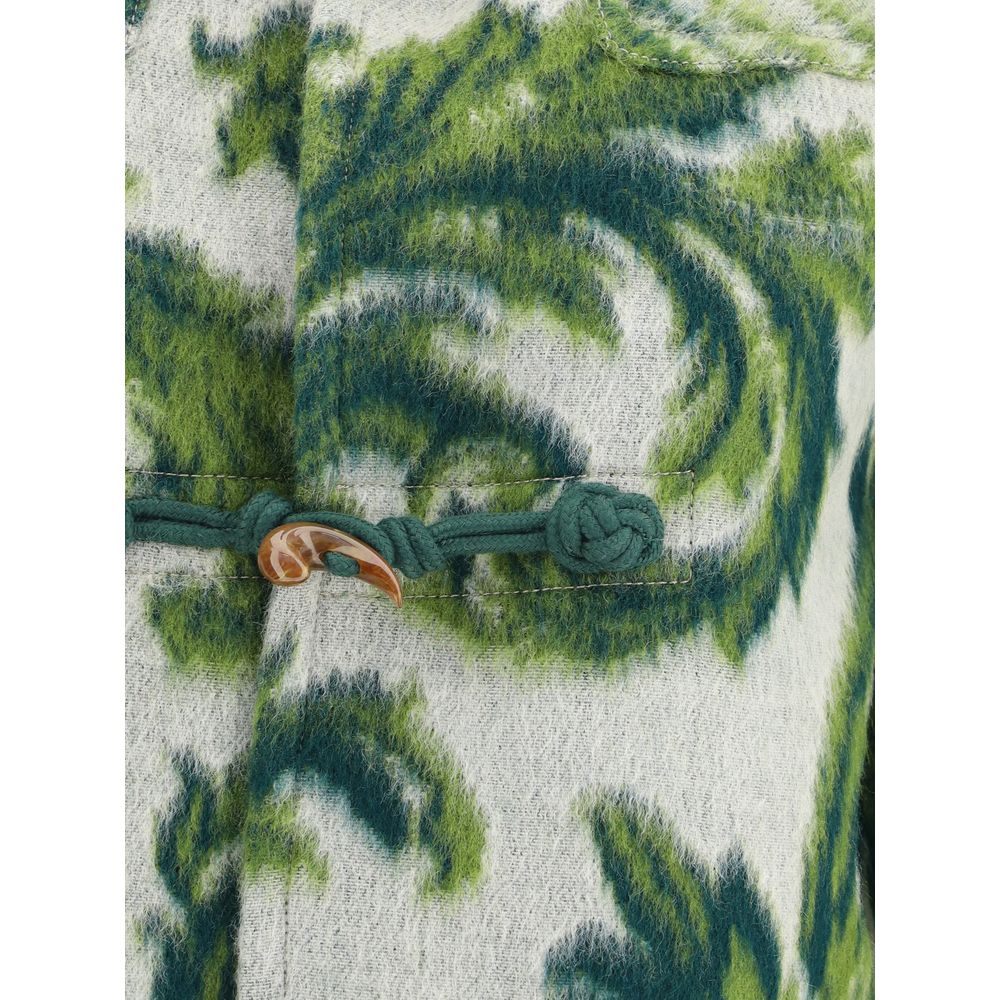 Etro Duffle-Mantel aus kardierter Wolle