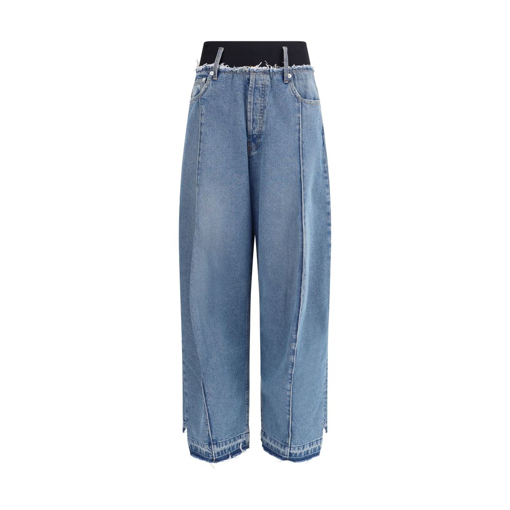 ALAINPAUL Elastische Taille Jeans