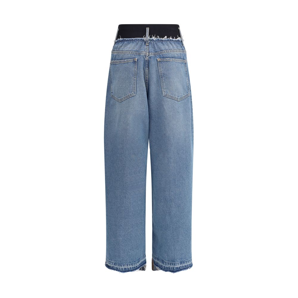 ALAINPAUL Elastische Taille Jeans