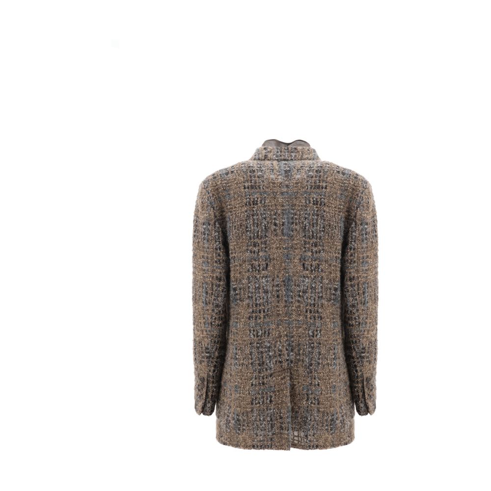 Brunello Cucinelli Blazer-Jacke aus Mohair