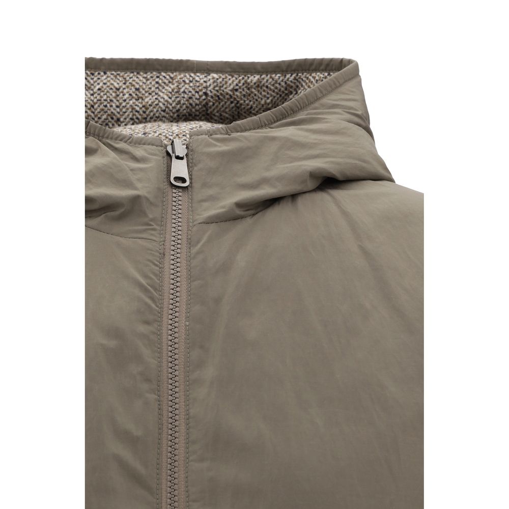 Brunello Cucinelli Reversible Daunenjacke