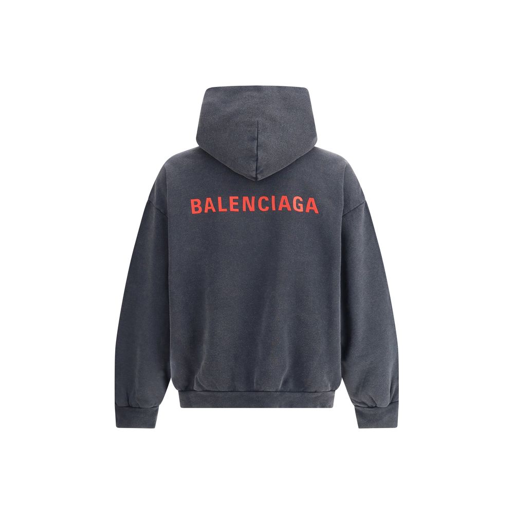Balenciaga Logo-Kapuzen-Sweatshirt