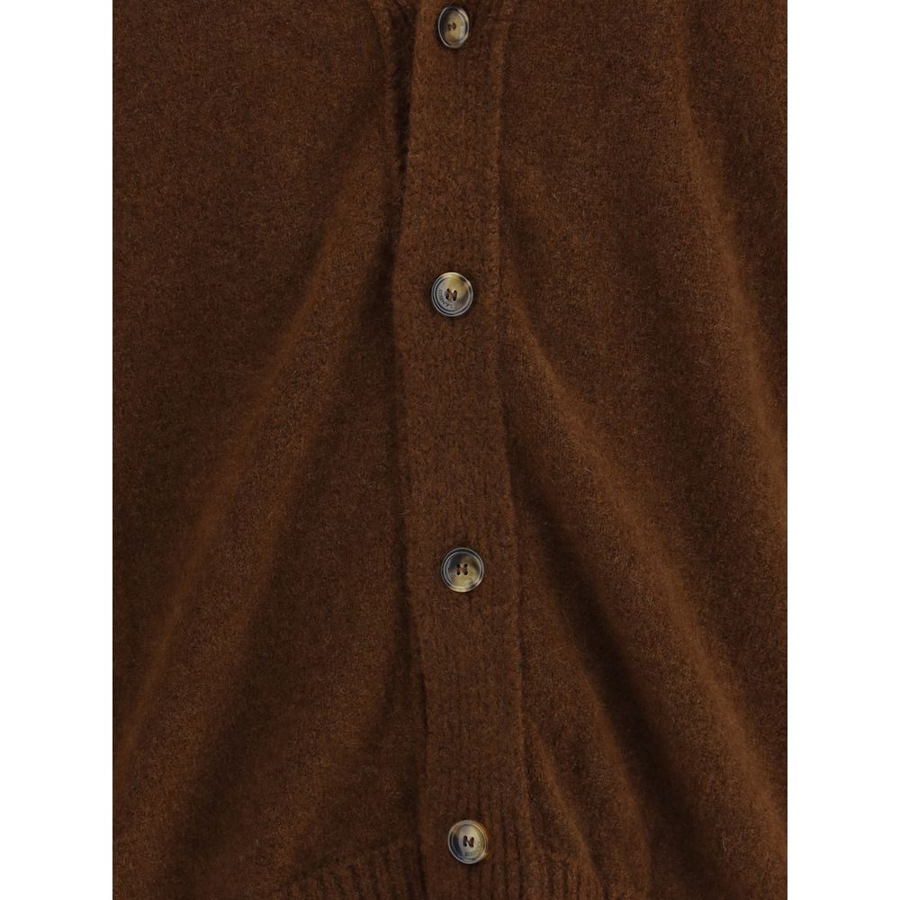 Laneus Kaschmir-Strickjacke