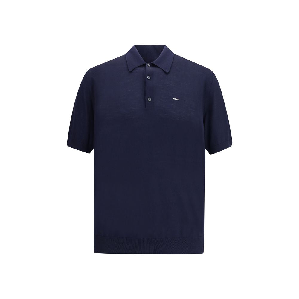 Prada Polo-Pullover aus Schurwolle