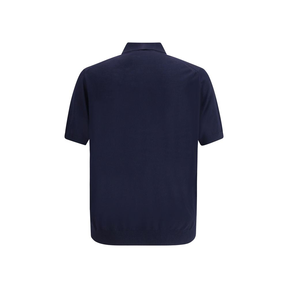 Prada Polo-Pullover aus Schurwolle