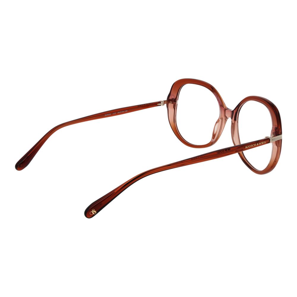 Scotch & Soda Braune Acetat-Brille (Gestell)