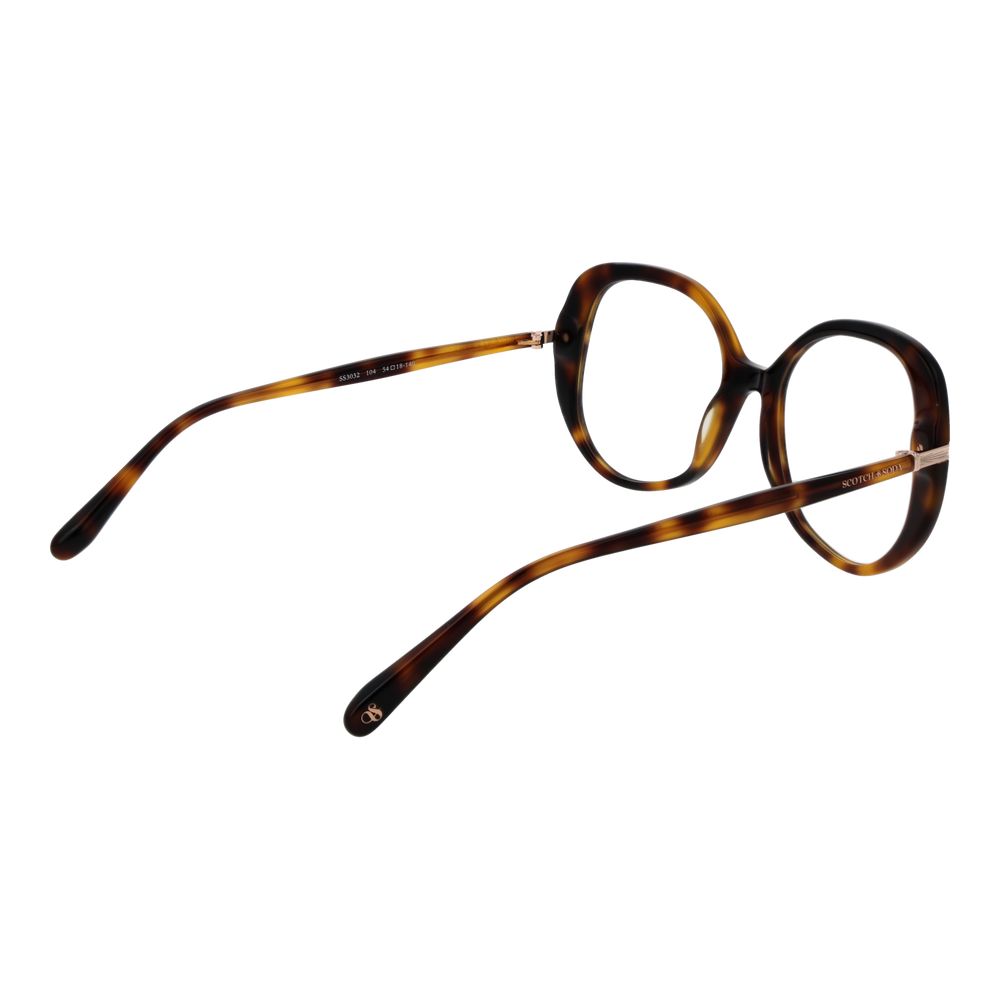 Scotch & Soda Braune Acetat-Brille (Gestell)