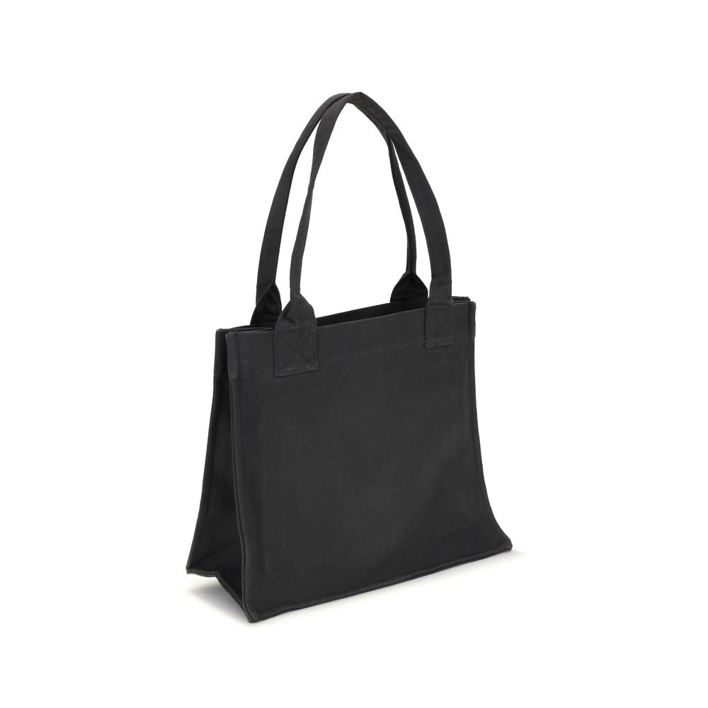 Ganni Logo Canvas Tragetasche