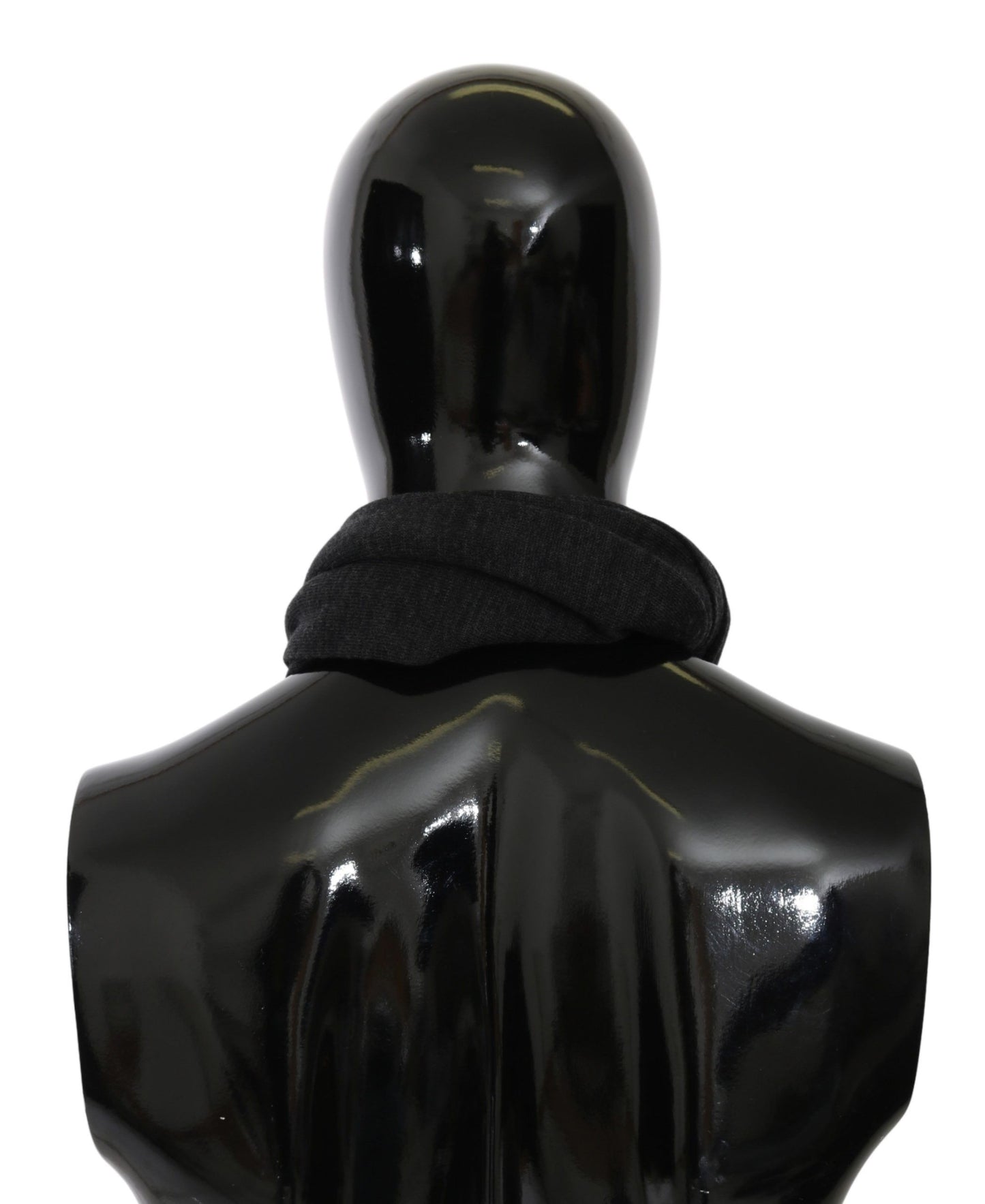 Dolce & Gabbana Grauer #DGLovesLondon Wool Wrap Wollschal