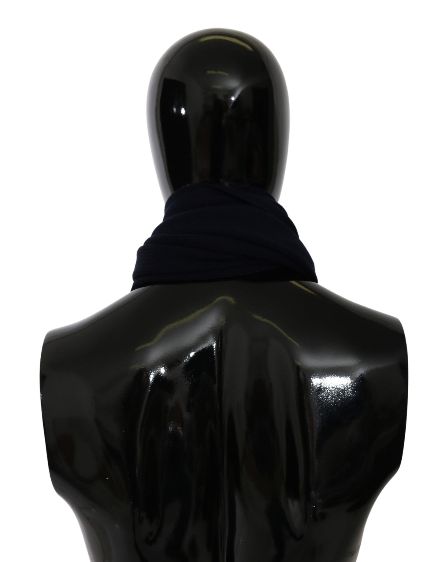 Dolce & Gabbana Blau #DGLovesLondon Wickelschal Wollschal