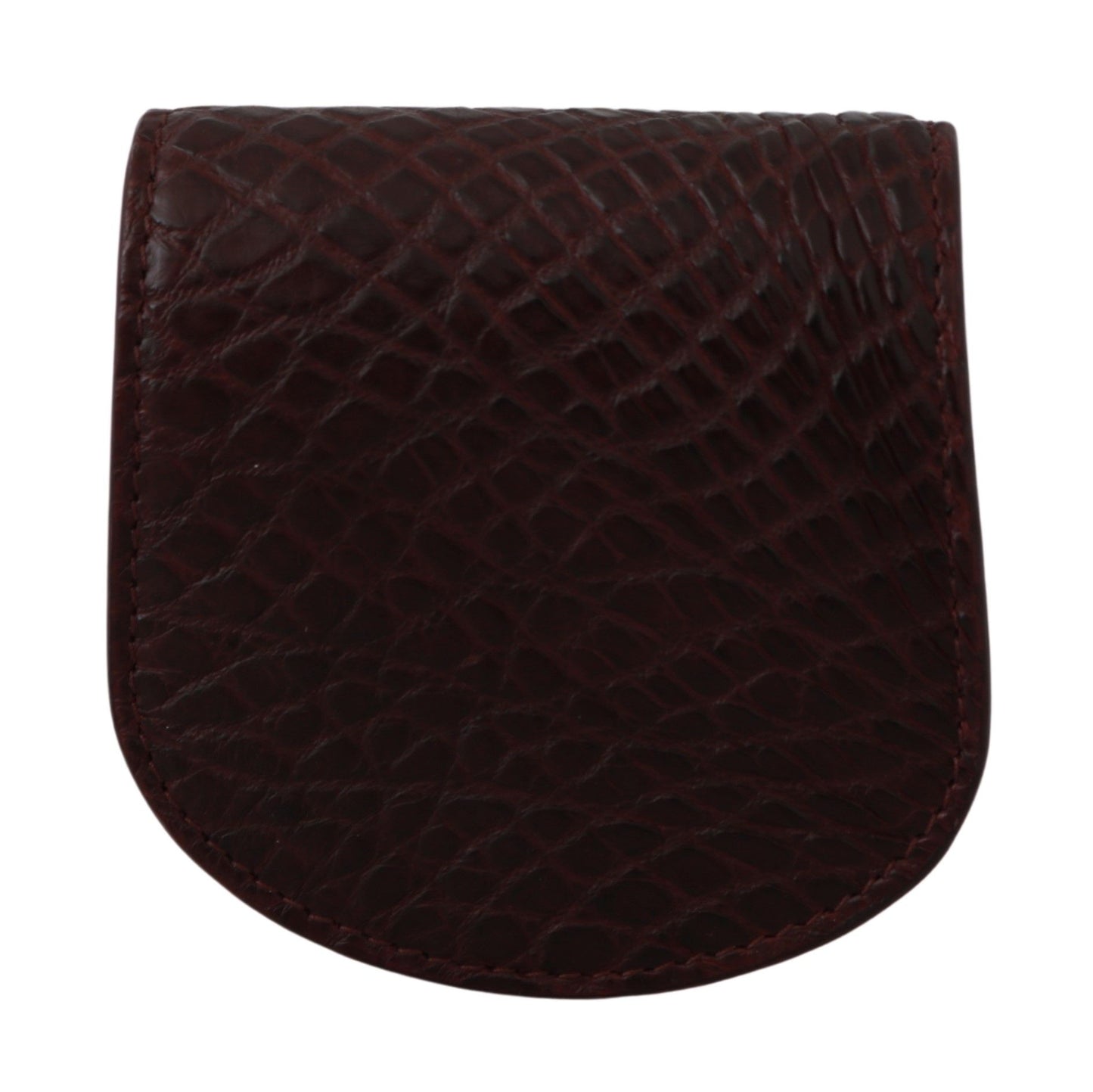 Dolce & Gabbana Brauner Exotenhaut-Taschenkondom-Etui-Halter