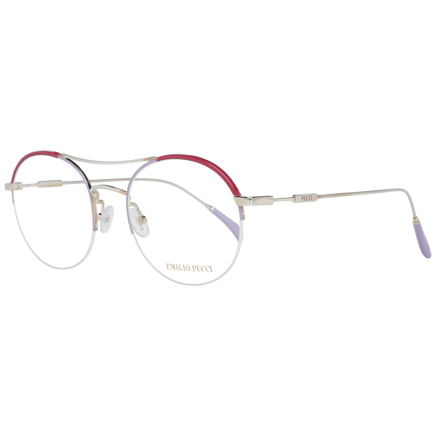 Emilio Pucci Mehrfarbige Metallbrille (Rahmen)