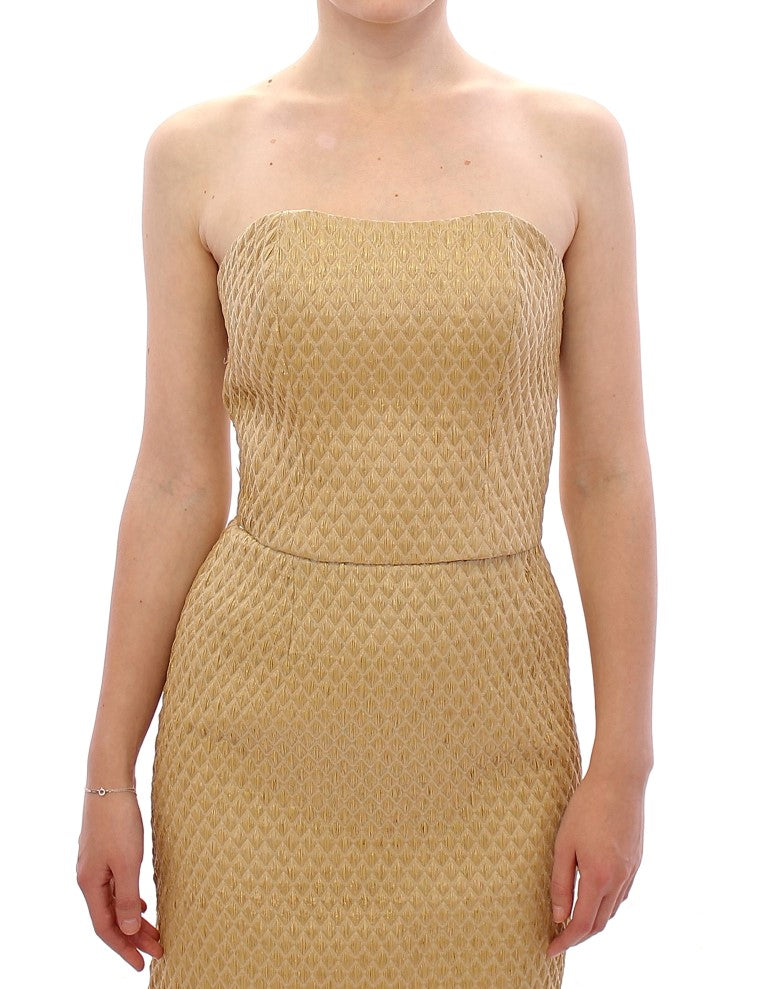 Andrea Incontri Beigefarbenes Seiden-Cami-Top