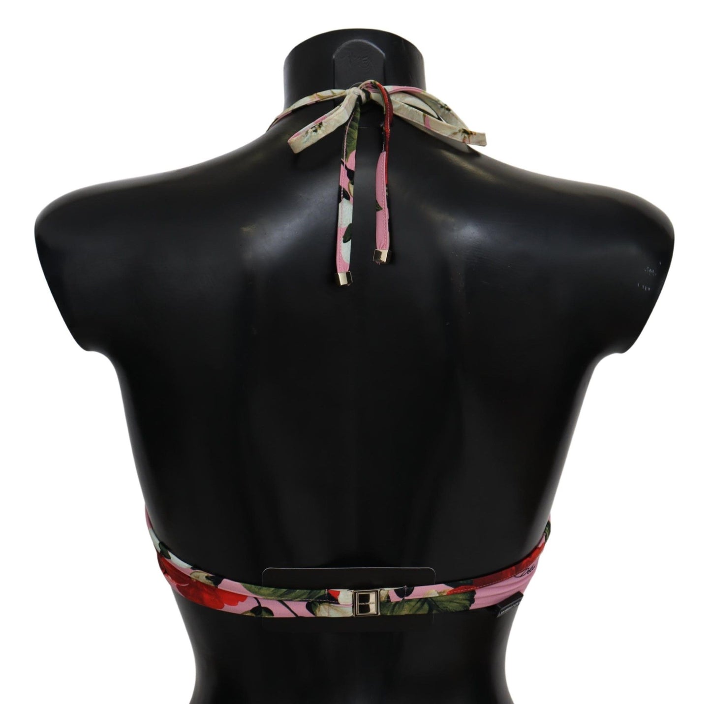 Dolce & Gabbana Multicolor Floral Badeanzug Bademode Bikini-Oberteile