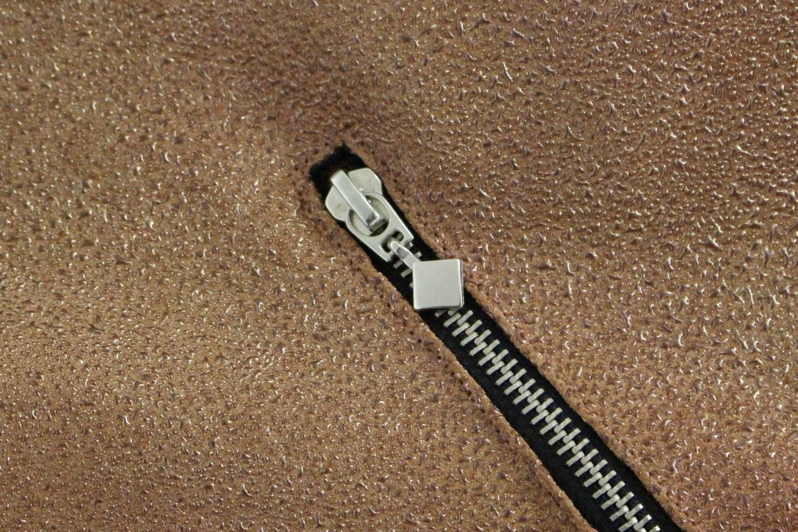 La Maison du Couturier Braune Lederjacke Weste