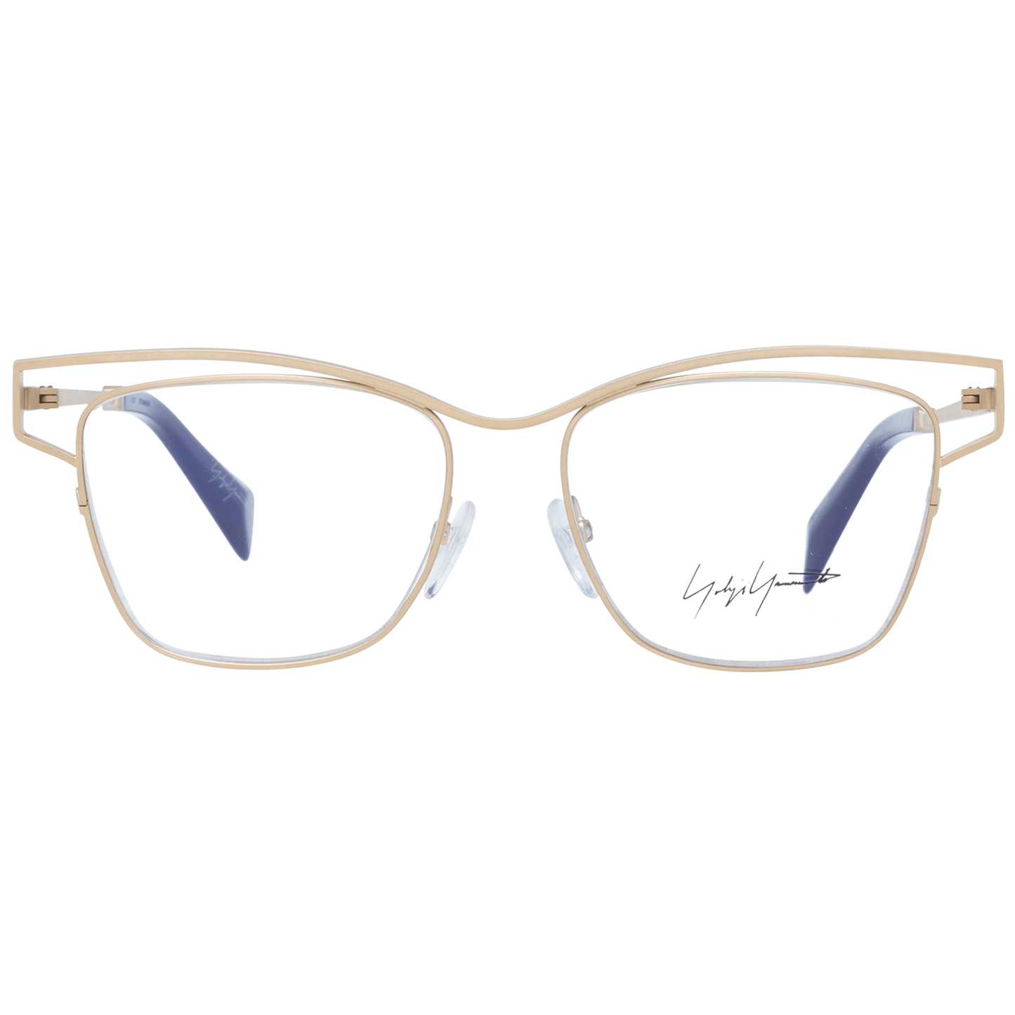 Yohji Yamamoto Goldene Titan-Brille (Gestell)