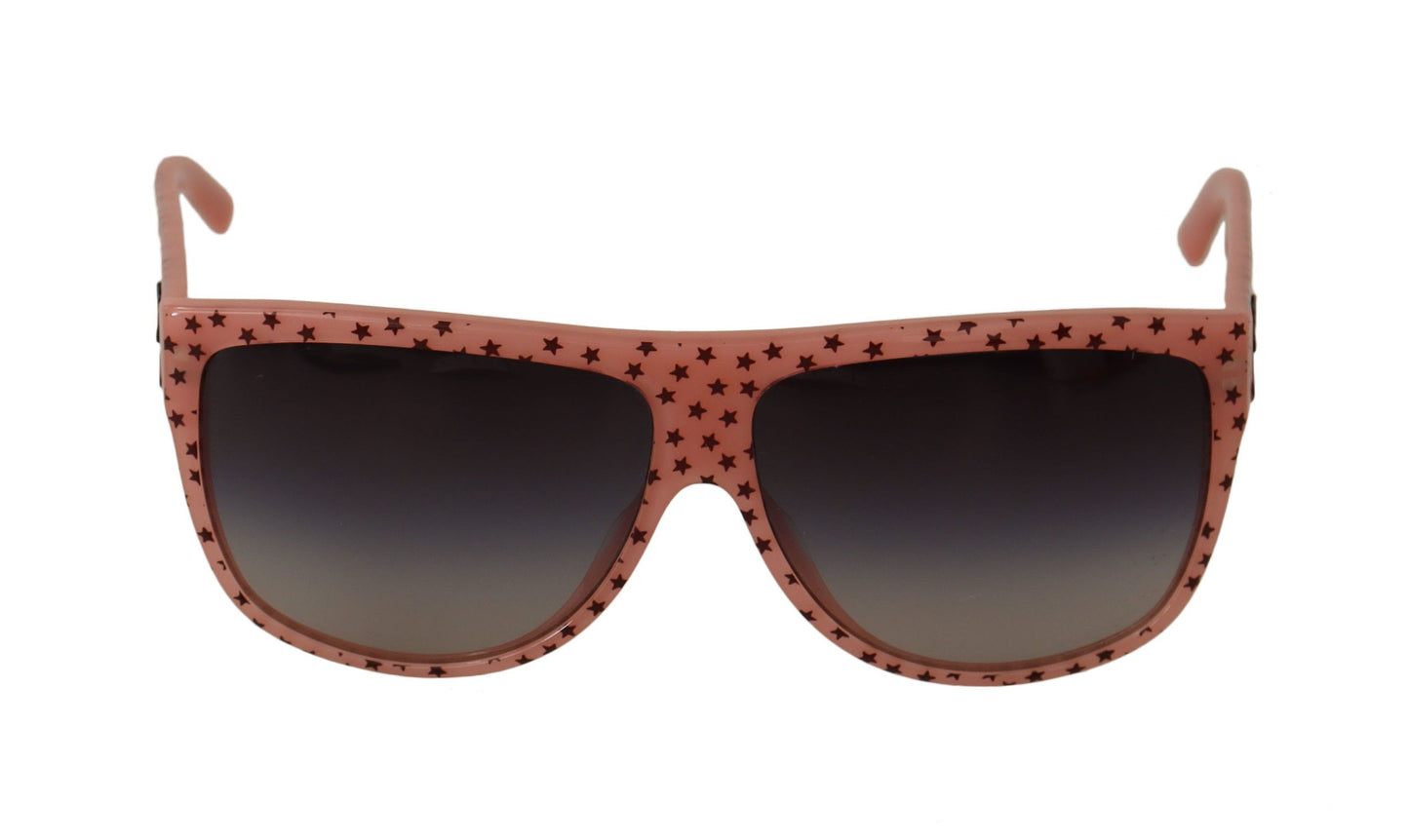 Dolce & Gabbana Braune Sterne Acetat Rahmen Frauen Schattierungen Sonnenbrille