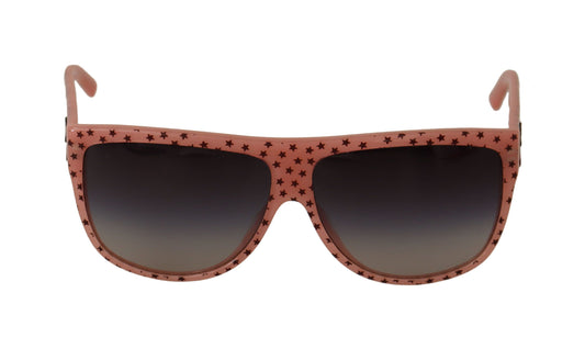 Dolce & Gabbana Braune Sterne Acetat Rahmen Frauen Schattierungen Sonnenbrille