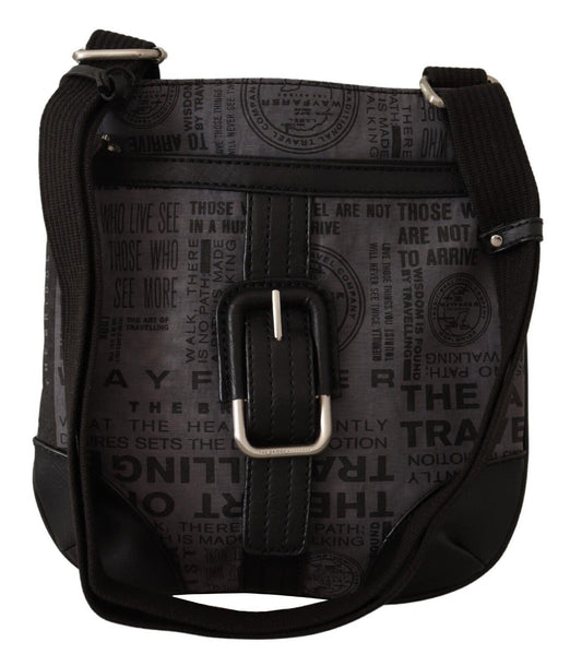 WAYFARER Graue bedruckte Logo-Umhängetasche Crossbody Handtasche