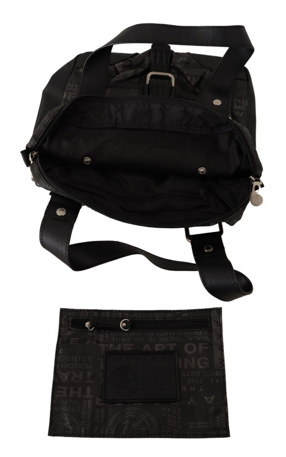 WAYFARER Schwarz bedruckte Logo-Umhängetasche Handtasche