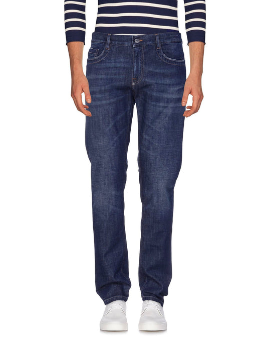 Bikkembergs Blaue Baumwolle Herren Jeans