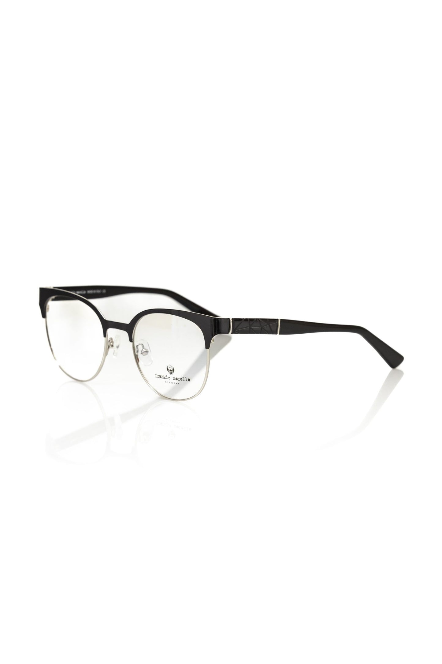Frankie Morello Schwarze Damenbrille aus Acetat
