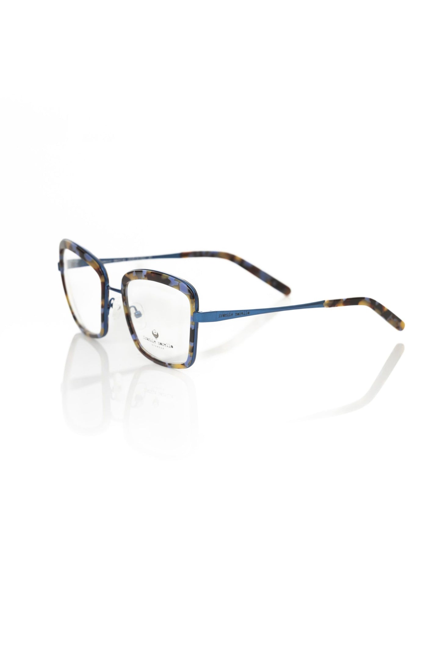 Frankie Morello Damenbrille mit Blauem Metallic-Gestell