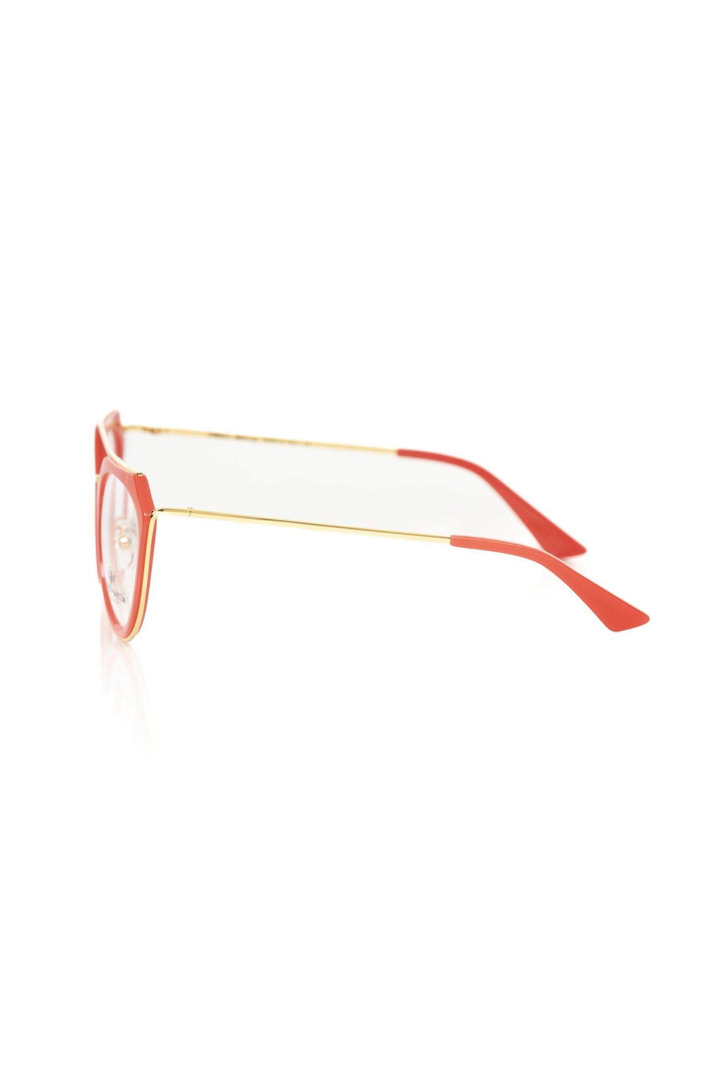 Frankie Morello Rote Damen-Brille aus Azetat